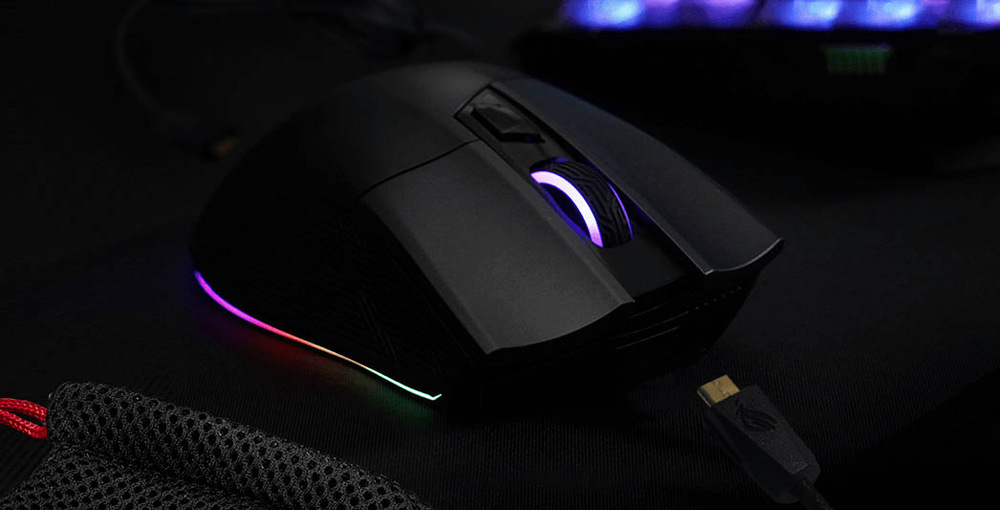 Myš Asus ROG Gladius II Origin černá