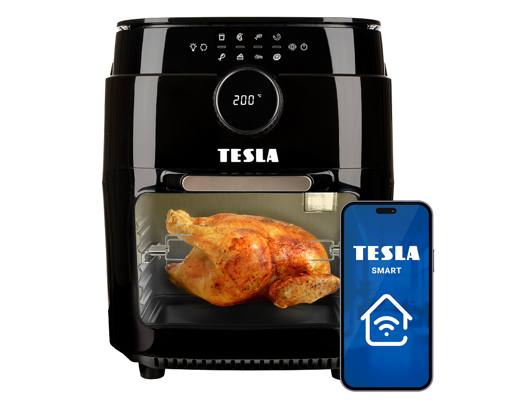 Fritéza horkovzdušná Tesla AirCook & Grill QG800 WiFi Fritéza horkovzdušná Tesla AirCook & Grill QG800 WiFi