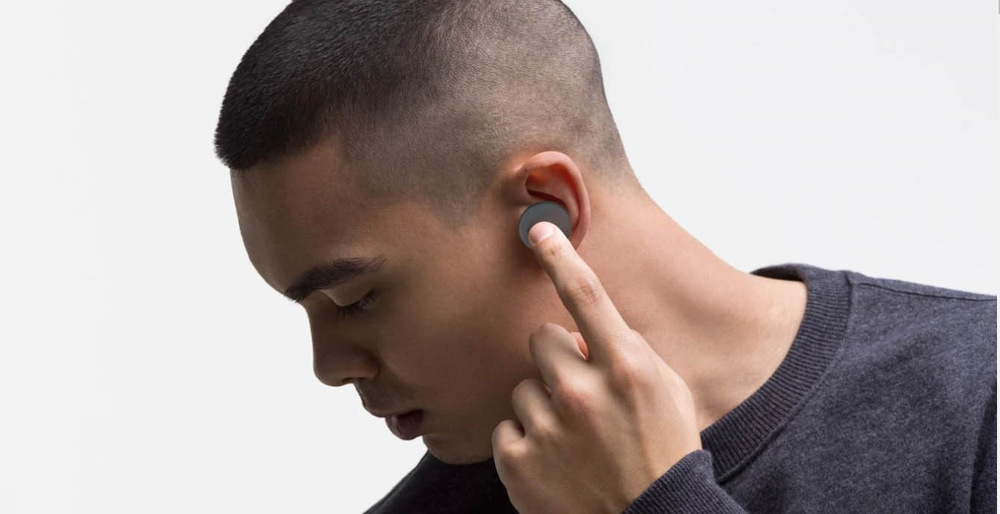 Sluchátka Microsoft Surface Earbuds bílá