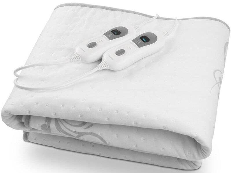 Vyhřívací deka Lanaform Heating Blanket S2 šedá/bílá