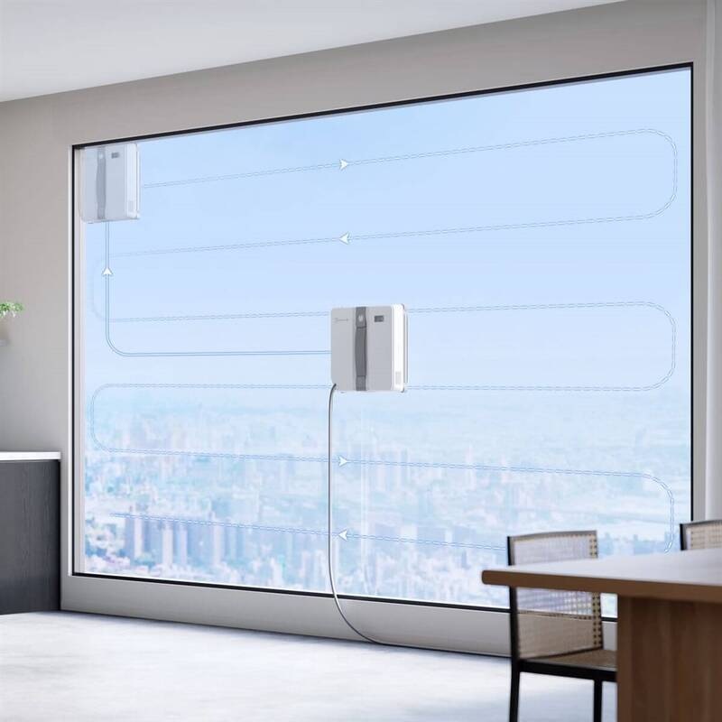 Robotický čistič oken Ecovacs WINBOT MINI GREY šedý