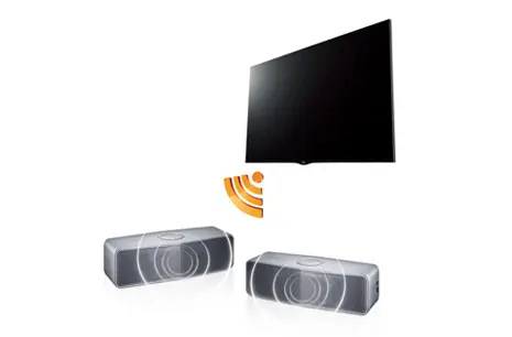 Přenosný reproduktor LG NP5550W bílý