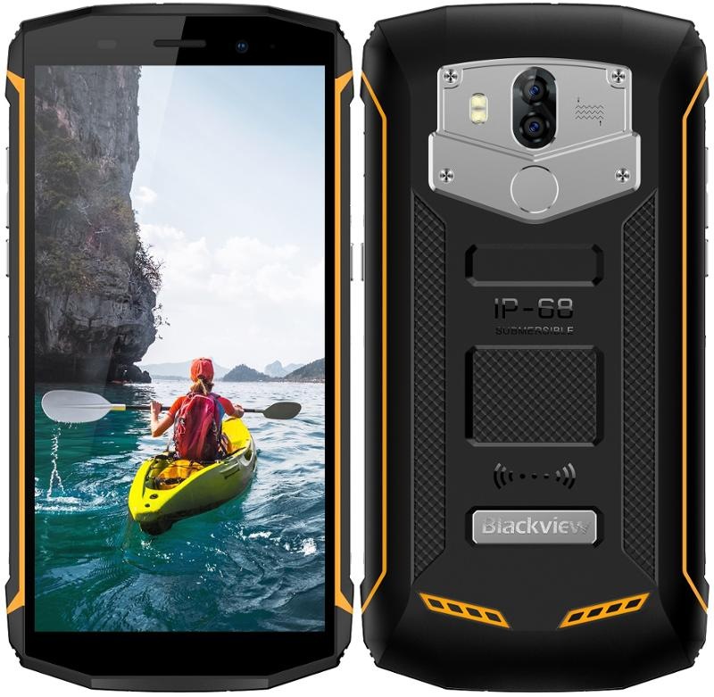 Mobilní telefon iGET Blackview GBV5800 černý/žlutý