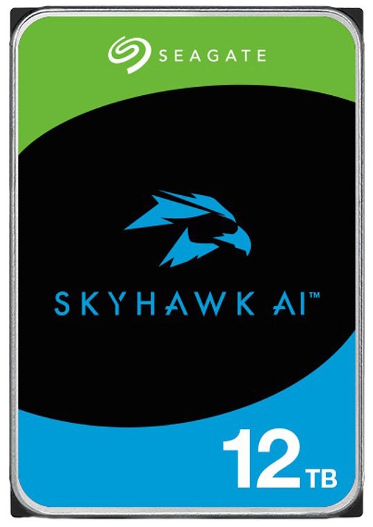 Interní pevný disk SkyHawk AI s podporou umělé inteligence, černá barva