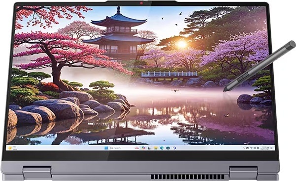 Notebook Lenovo IdeaPad 5 2-in-1 16AKP10 šedý Jasné barvy na dotykové obrazovce laptopu IdeaPad 5, dotykové pero