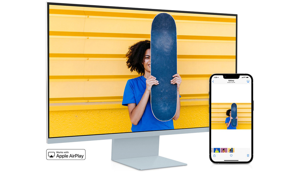 Monitor Samsung Smart Monitor M8 - Sunset Pink Monitor Samsung Smart Monitor M8 - Sunset Pink