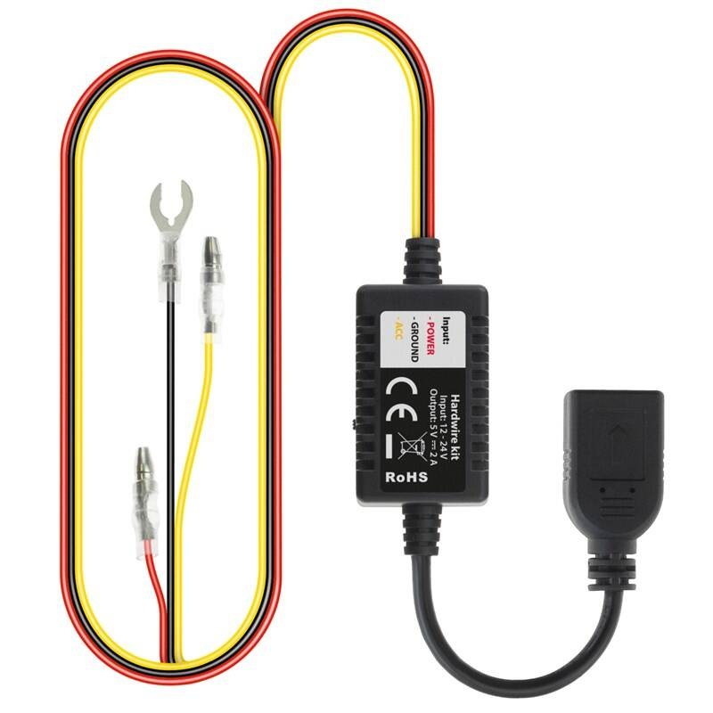 Autokamera TrueCam H25 GPS 4K + zadní kamera + Hardwire kit