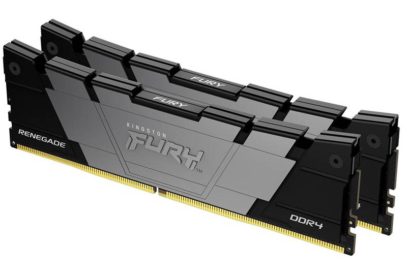 DIMM Kingston FURY Renegade Black DDR4 32 GB (2× 16 GB) (KF436C16RB122-32)