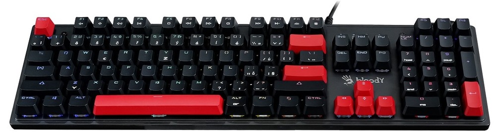 Klávesnice A4Tech Bloody S510R černá Klávesnice A4Tech Bloody S510R černá