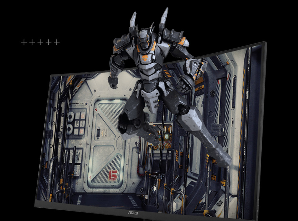 Herní monitor Asus TUF Gaming VG32WQ3B černý