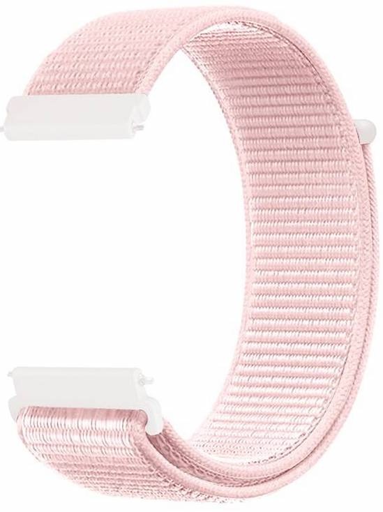 Řemínek RhinoTech univerzální nylonový Quick Release 22mm růžový