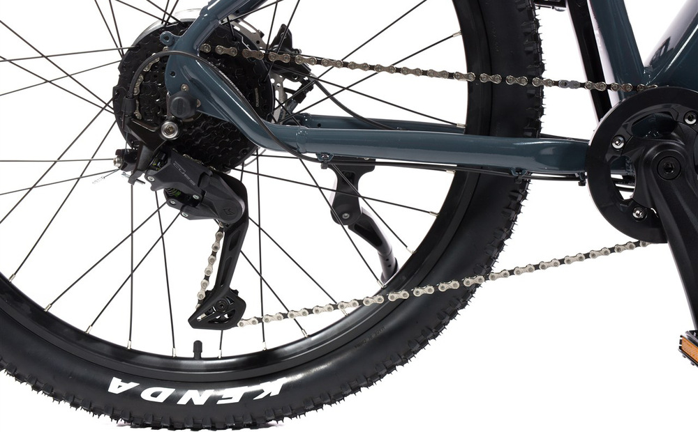 Motor Bafang s výkonem 45 Nm zajistí plynulou podporu a jistotu i při stoupání.