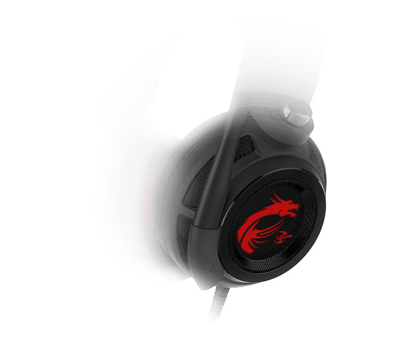 Headset MSI DS502 Gaming černý