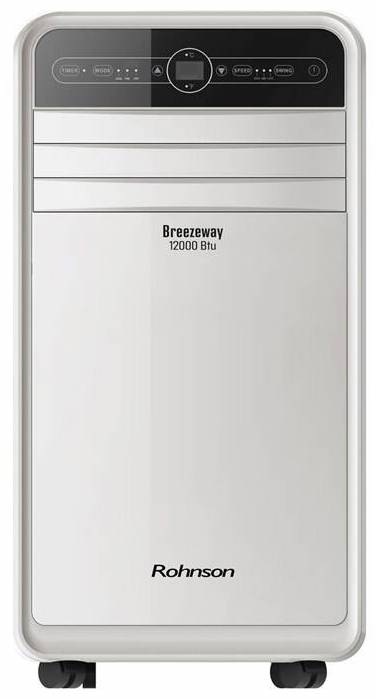 Mobilní klimatizace Rohnson R-895 Breezeway bílá Mobilní klimatizace Rohnson R-895 Breezeway bílá