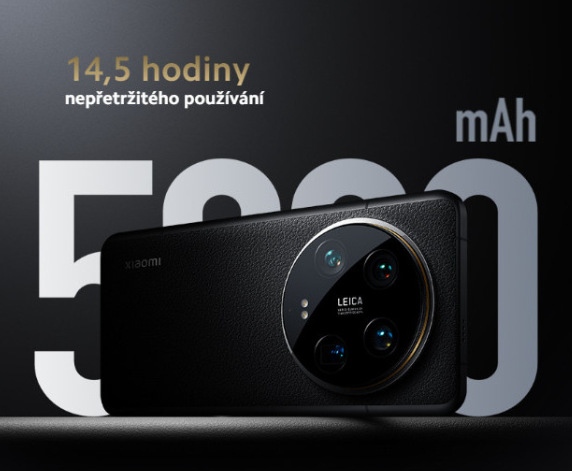Mobilní telefon Xiaomi 14 Ultra 5G 16 GB / 512 GB bílý
