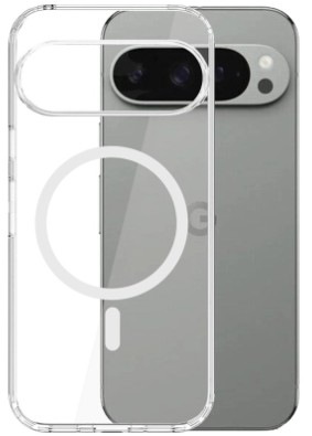 Kryt na mobil 3mk Armor MagCase na Google Pixel 10/10 Pro - průhledný