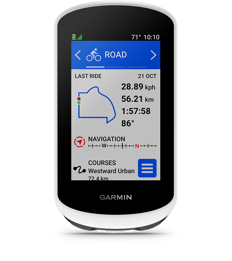 Cyklopočítač s GPS Garmin EDGE Edge Explore 2 černý/bílý