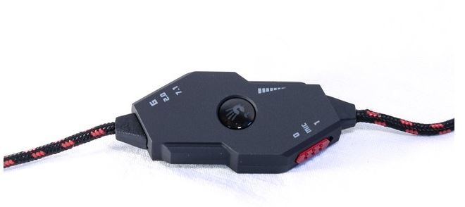 Headset A4Tech Bloody G500 černý/červený
