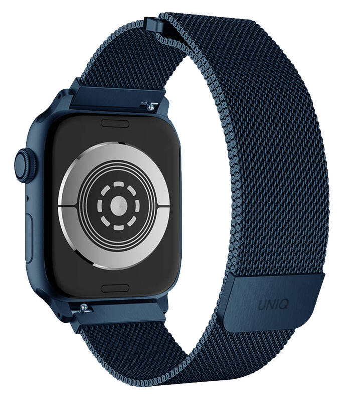 Řemínek Uniq Dante na Apple Watch 38/40/41mm modrý