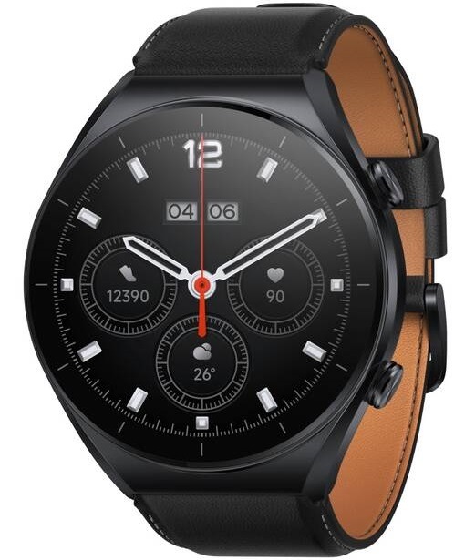 Chytré hodinky Xiaomi Watch S1 - ZÁNOVNÍ - 12 měsíců záruka černé