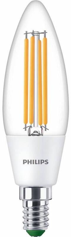 Žárovka LED Philips filament svíčka, E14, 2,3W, bílá