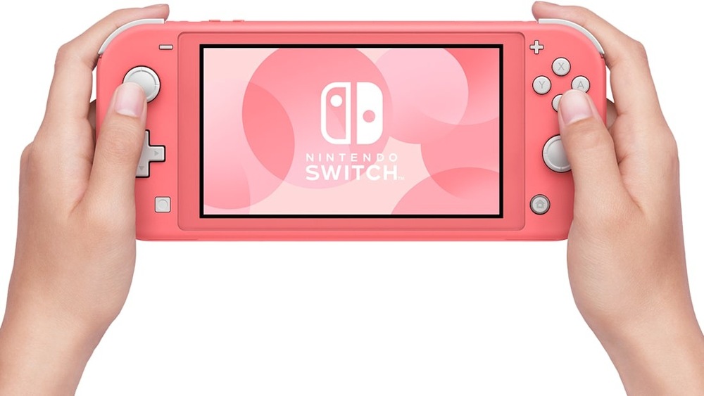 Herní konzole Nintendo Switch Lite Coral + ACNH bundle Nintendo Switch Lite + Animal Crossing: New Horizons