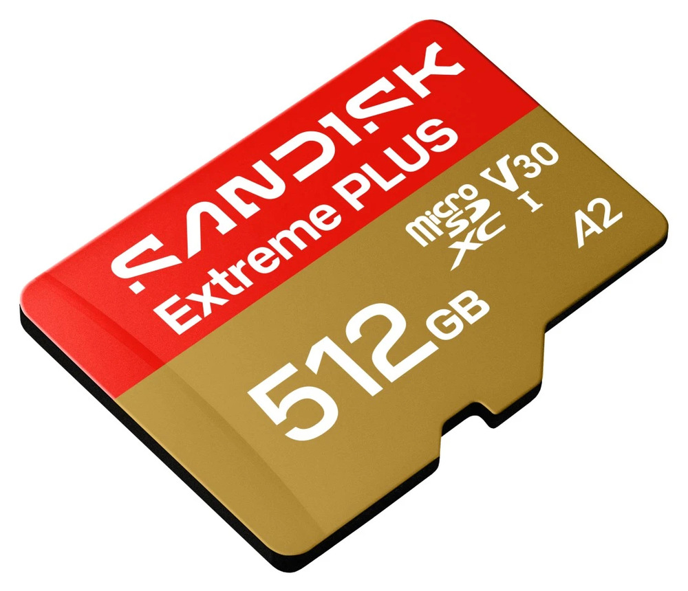 Paměťová karta SANDISK Extreme PLUS microSDXC 512GB