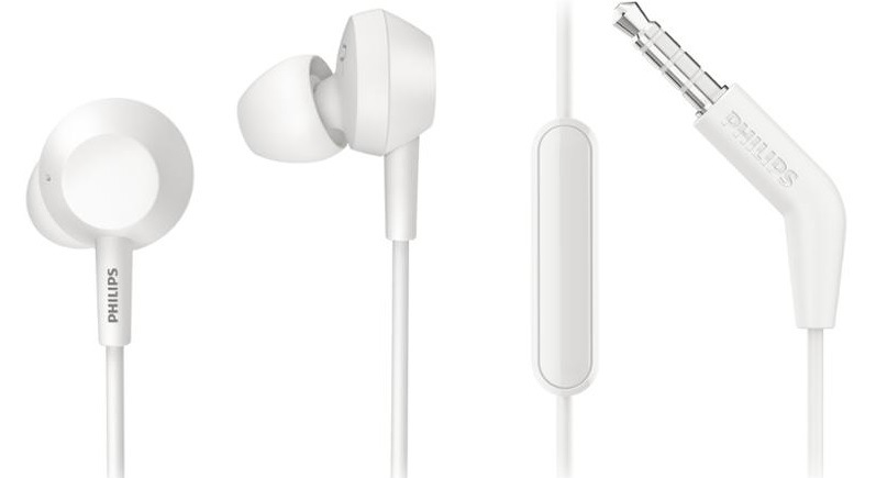 Sluchátka Philips TAE4105WT bílá