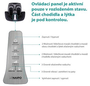 Masážní přístroj NAIPO MGF-3600 Masážní přístroj NAIPO MGF-3600