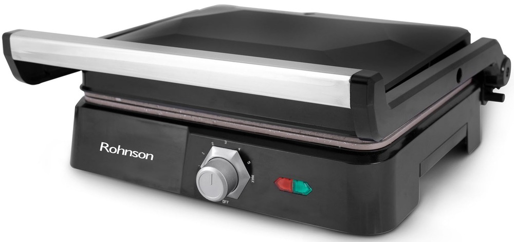 Gril Rohnson R-2340 černý/stříbrný Gril Rohnson R-2340 černý/stříbrný