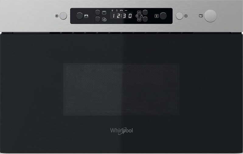 Vestavná mikrovlnná trouba s grilem Whirlpool New Actual MBNA920X, nerez