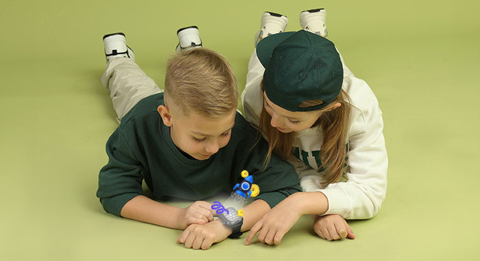 Chytré hodinky Garett Kids Hero Pro černé Chytré hodinky Garett Kids Hero Pro černé