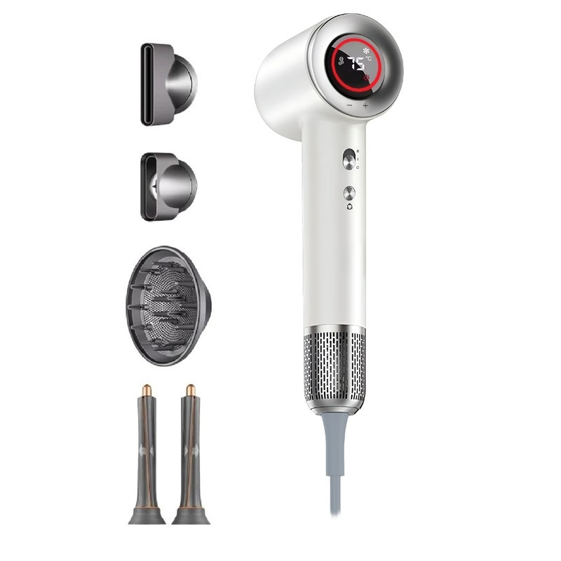 Fén WG Airflex Elegance Air Pro s příslušenstvím bílá barva