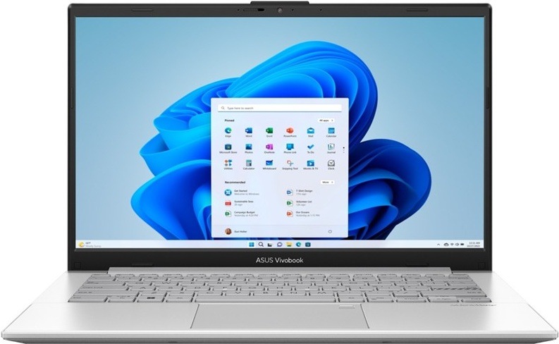 Notebook Asus Vivobook Go 14, stříbrná barva