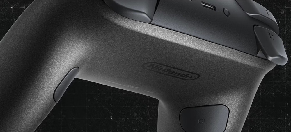 Detail gamepadu Nintendo Switch 2 Pro Controller Resident Evil RE