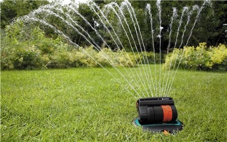 Zavlažovač Gardena 8223, OS 140 Gardena OS 140 pro pravoúhlé plochy