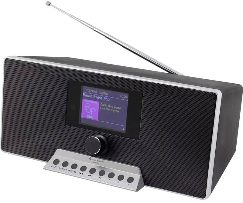 Internetový radiopřijímač s DAB+ Soundmaster IR3500SW černý