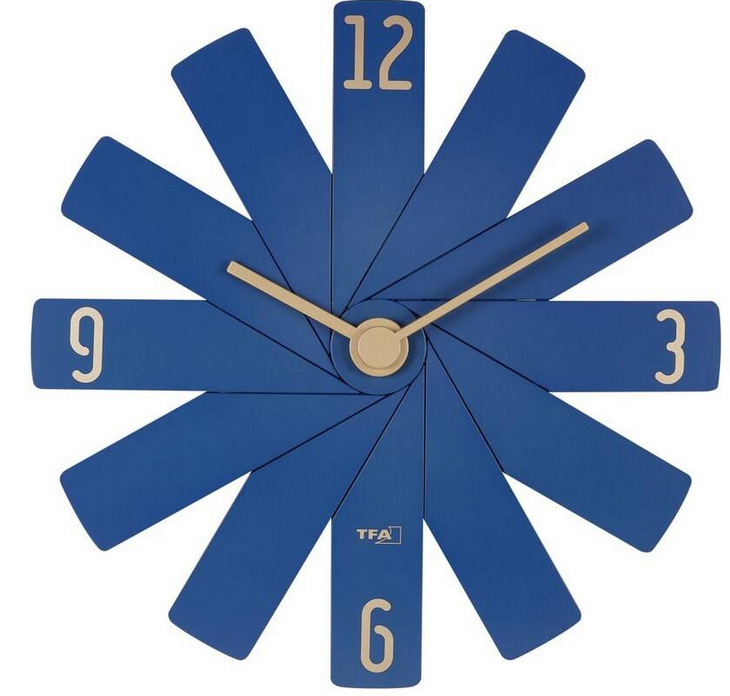 TFA TFA 60.3020.06 CLOCK IN THE BOX modré