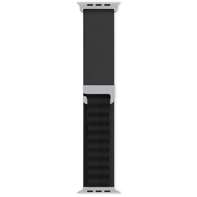 Řemínek Epico Alpine na Apple Watch 38/40/41mm, nylonový černý