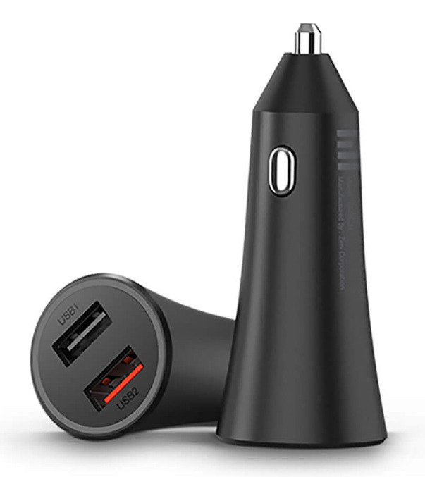 Adaptér do auta Xiaomi Mi 37W DualPort Car Charger černý Adaptér do auta Xiaomi Mi 37W DualPort Car Charger černý
