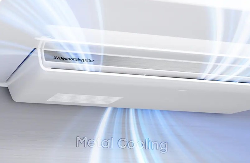 Americká lednice Samsung RM90F67CECEO černá Vestavěný UV deodorizační filtr