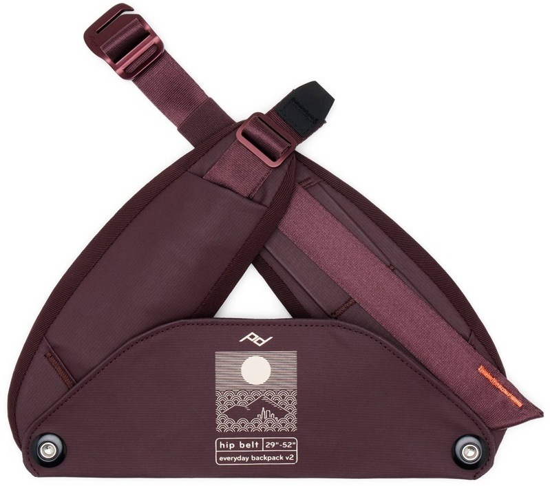 Bederní pás Peak Design Everyday Hip Belt (v2) (29-52) vínový