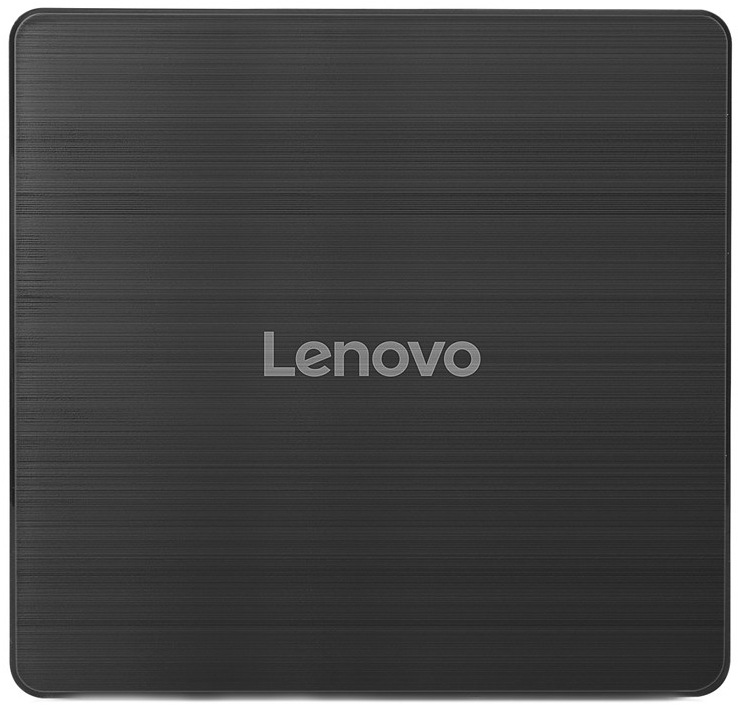 Externí DVD vypalovačka Lenovo Slim DVD Burner DB65, černá barva