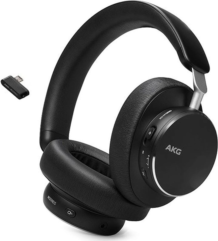 Oblouková sluchátka Anker soundcore AKG N9 Hybrid, černá barva