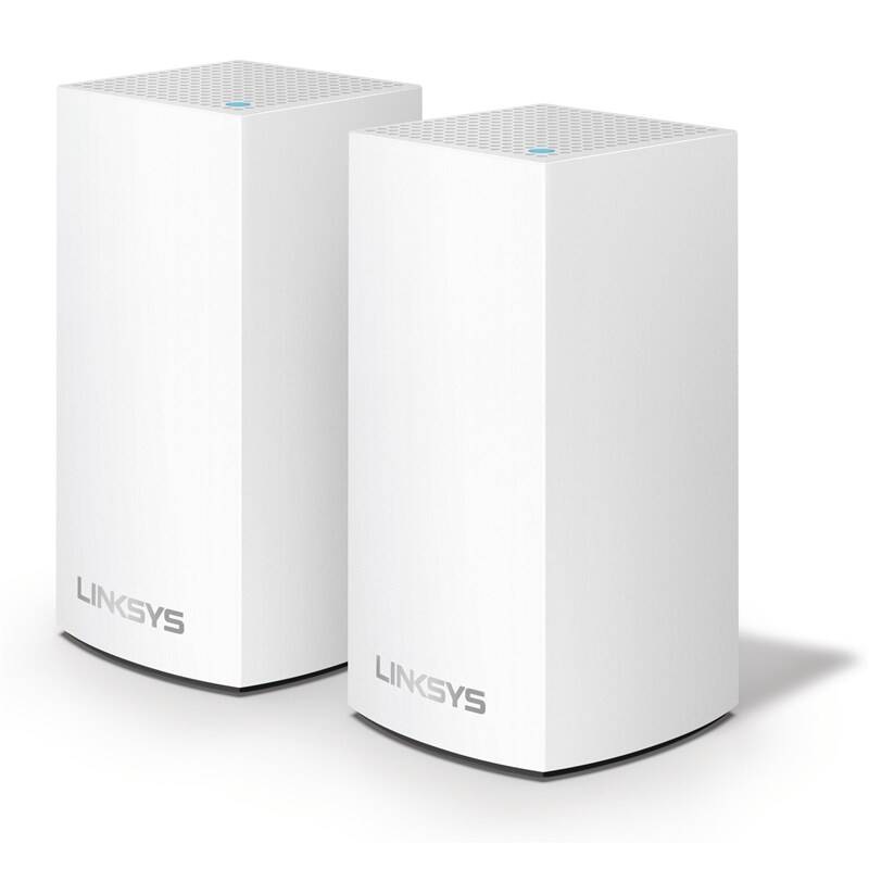 Přístupový bod (AP) Linksys Velop Mesh Wi-fi System, Dual-Band, 2-Pack bílý