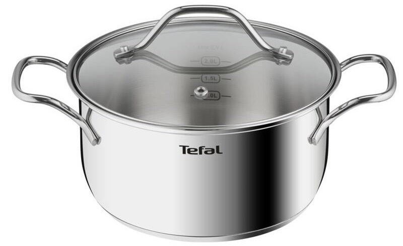 Hrnec s poklicí Tefal Intuition B8644474, 20 cm