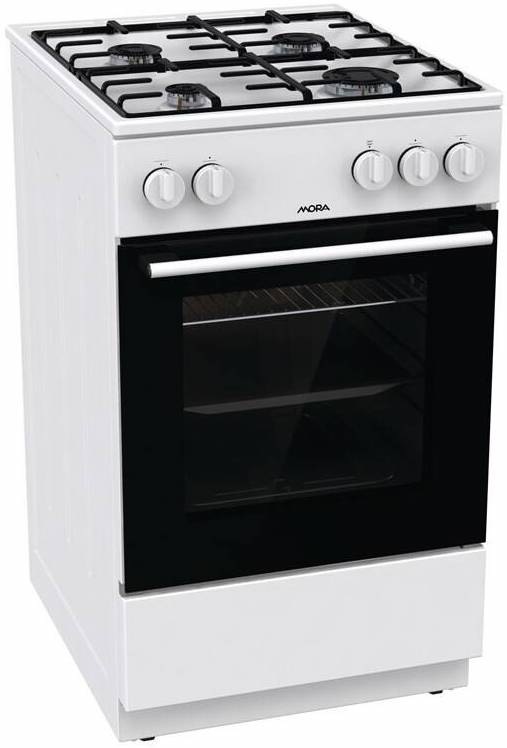 Plynový sporák Mora P 2251 AW bílý Mora sporák P22551AW, bílá
