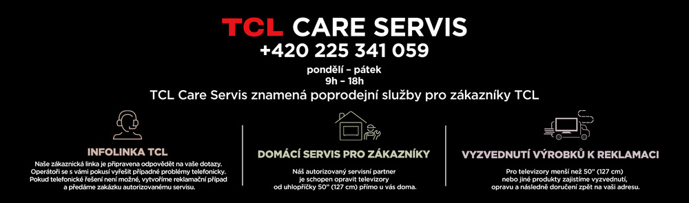 Televize TCL 58P635 Televize TCL 58P635
