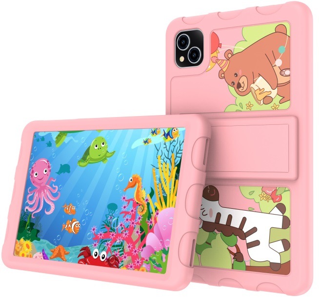 Dotykový tablet iGET Smart W8 Kids 4 GB / 64 GB + dětský kryt růžový
