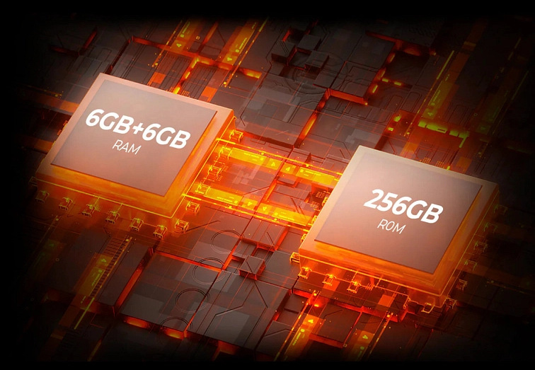 Mobilní telefon Aligator Hotwav T7 PRO 6 GB / 256 GB černý/oranžový Mobilní telefon Aligator Hotwav T7 PRO 6 GB / 256 GB černý/oranžový